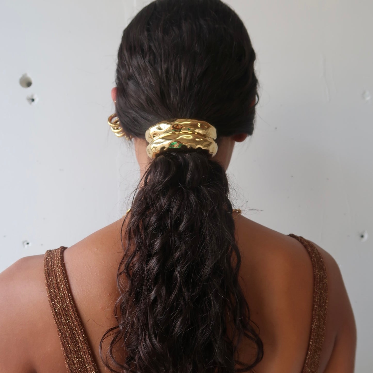 double hair cuff