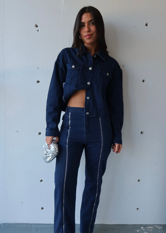 jean zipper set