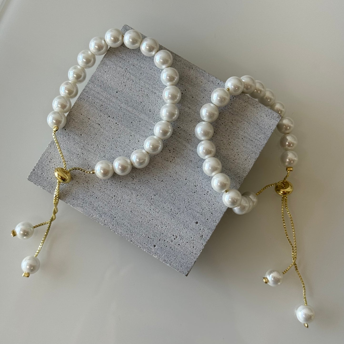 pearl ajustable bracelet