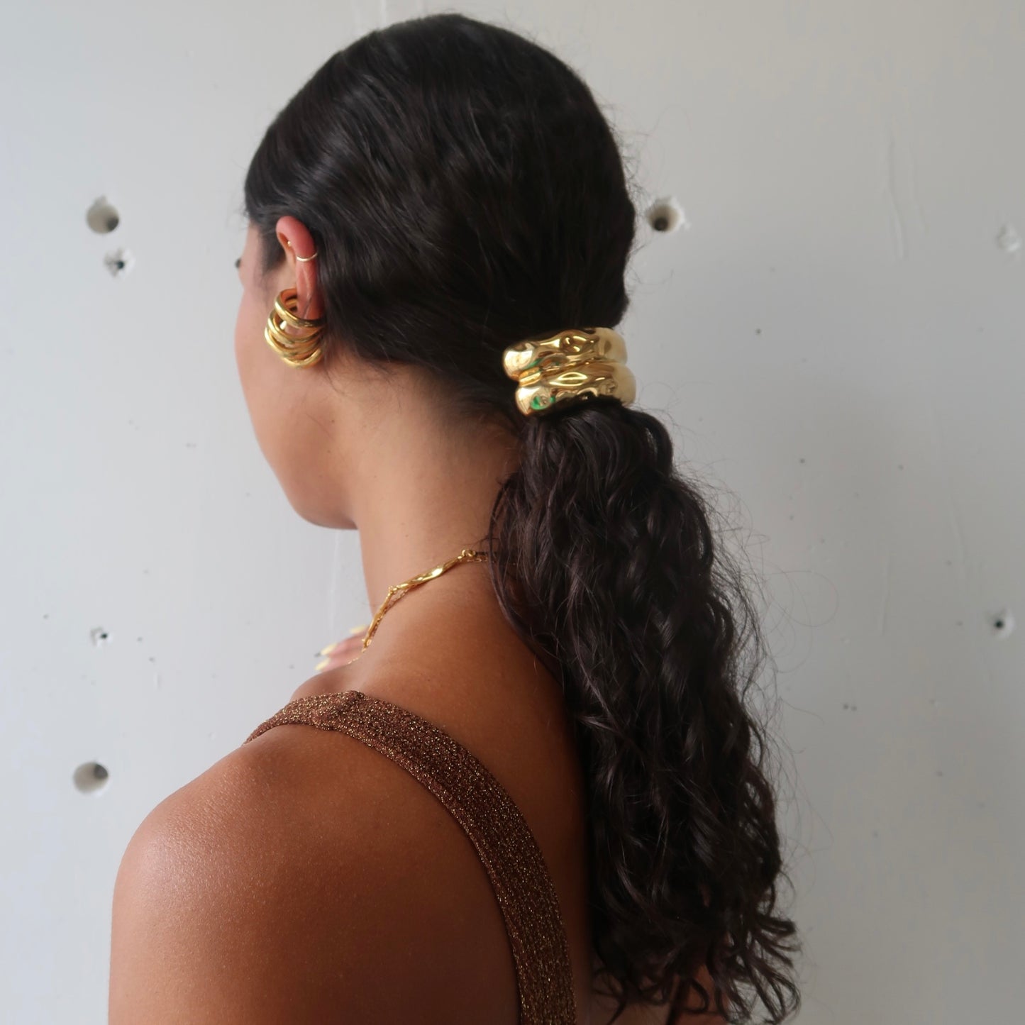 double hair cuff