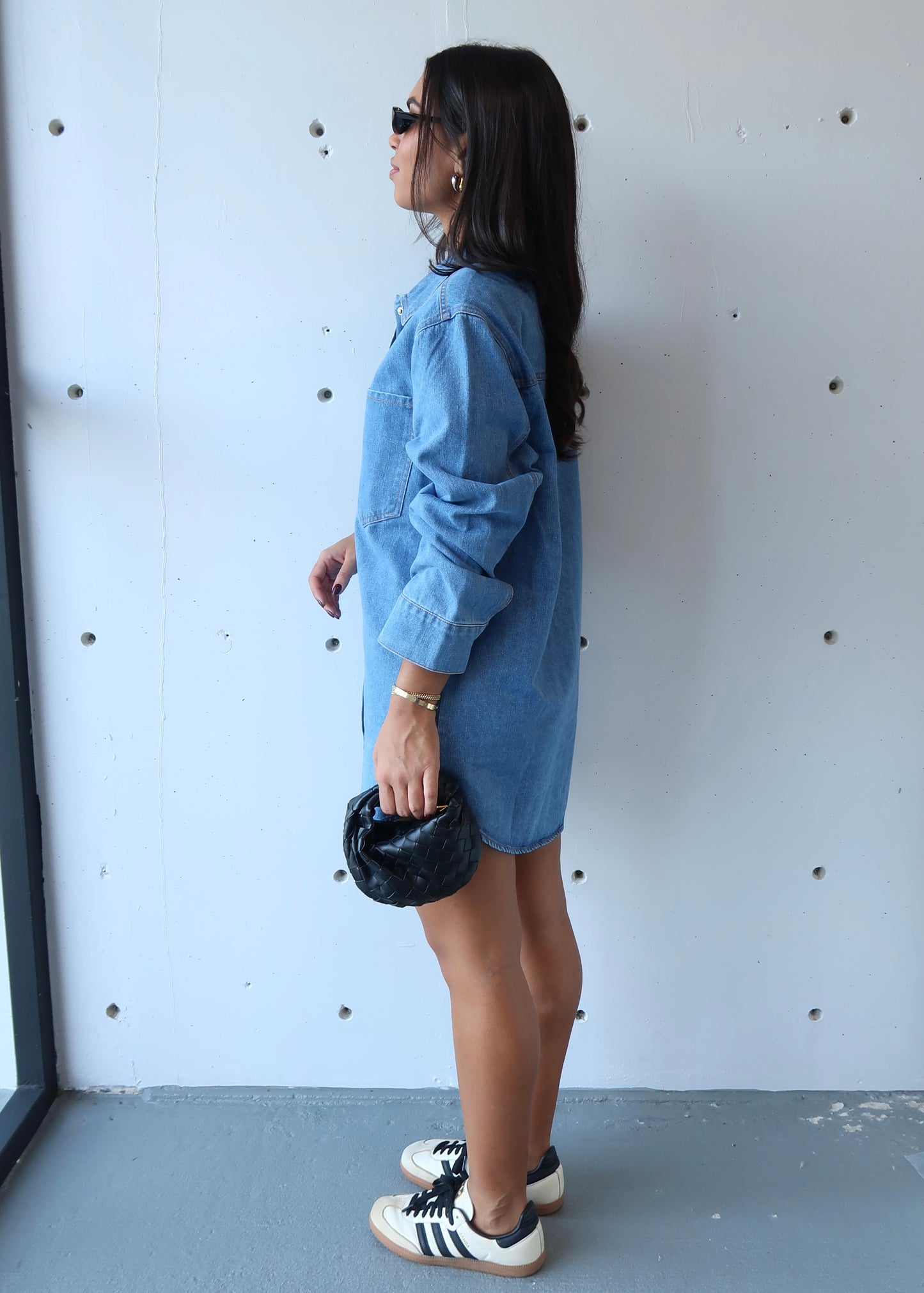 jean shirt dress